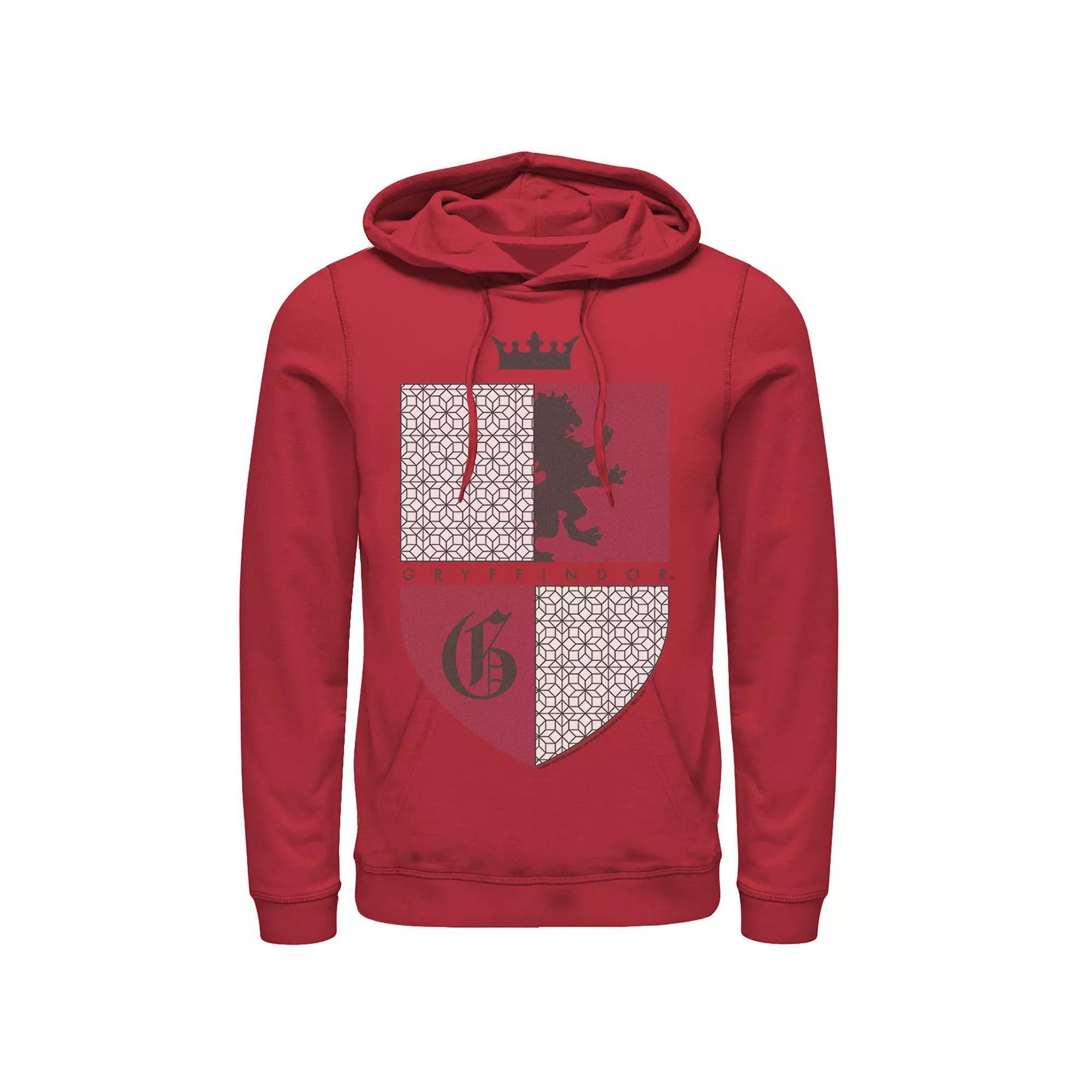 Men's Harry Potter Gryffindor Shield Pullover Hoodie, Size: XL, Red Product Image