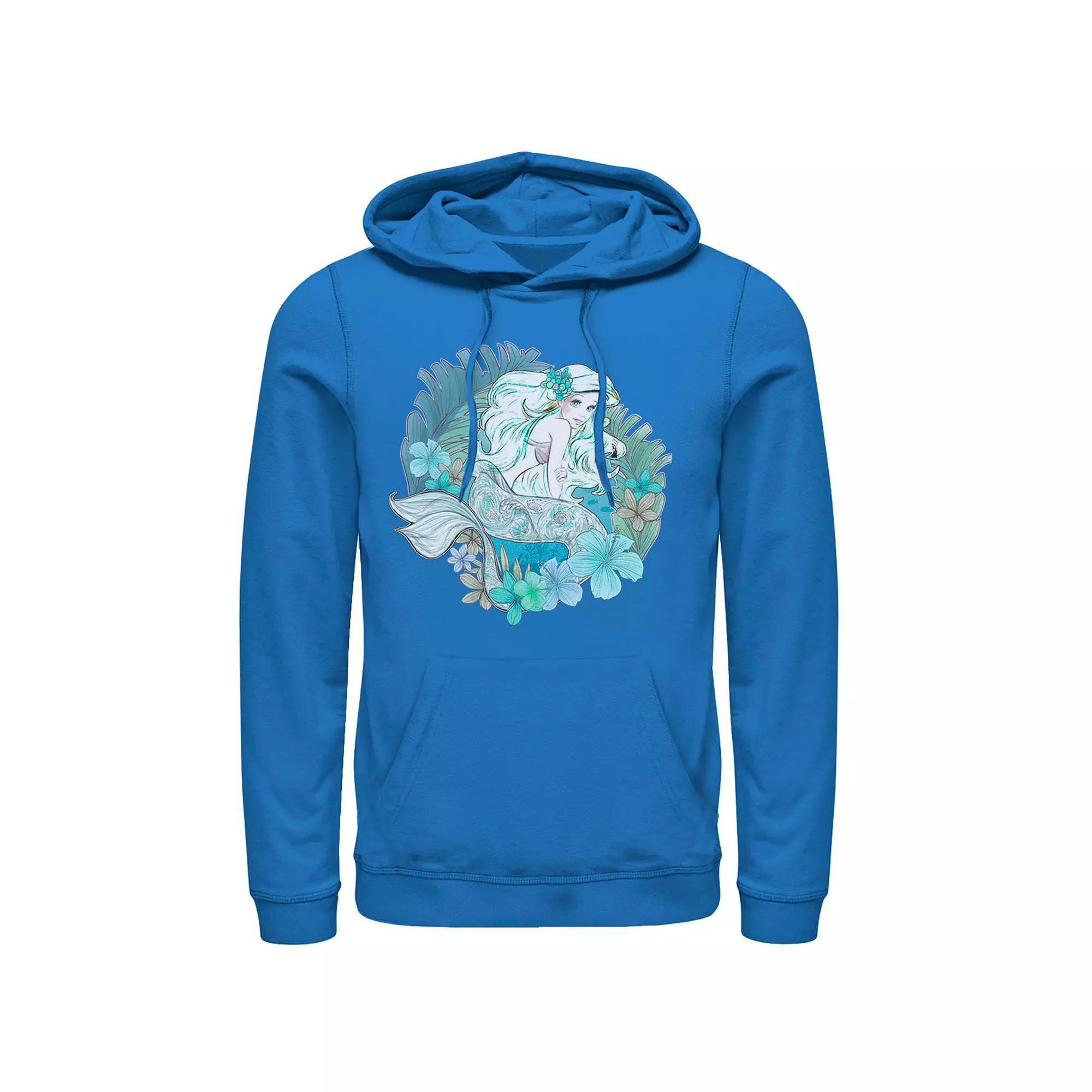 Disney's The Little Mermaid Ariel Men's Watercolors Hoodie,  Product Image