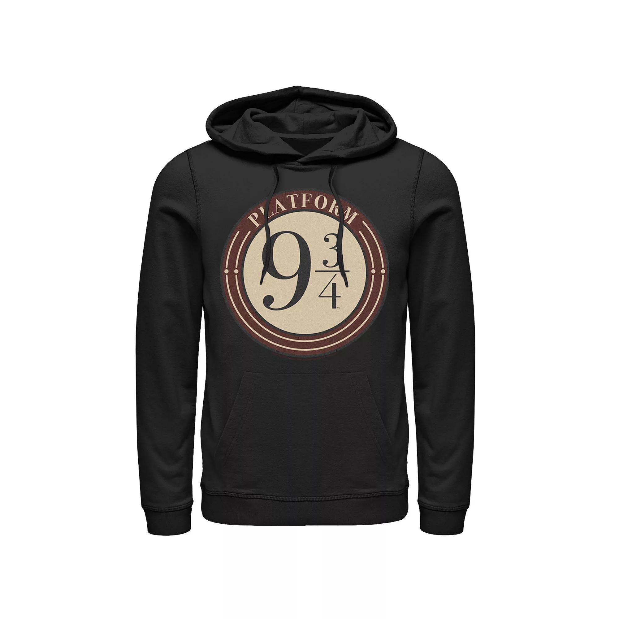 Men's Harry Potter Platform 9 & 3/4 Simple Logo Hoodie,  Product Image