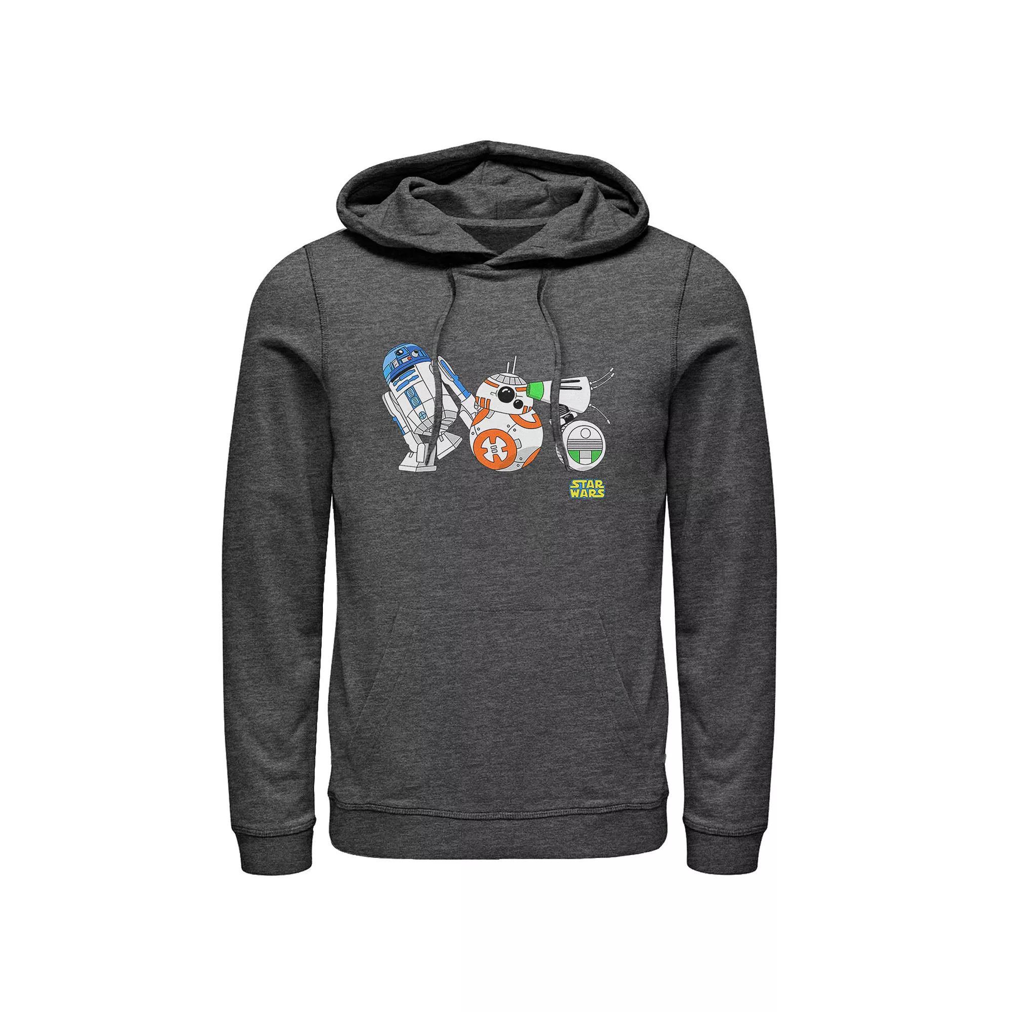 Men's Star Wars The Rise of Skywalker Droid Party Graphic Hoodie,  Product Image