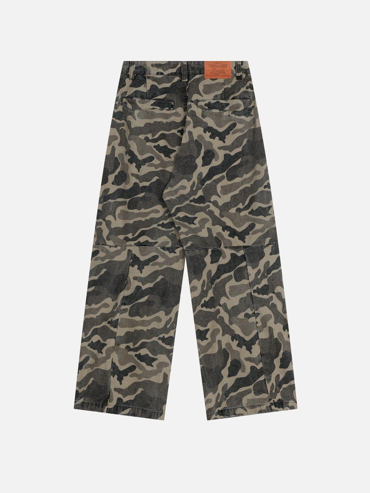 Aelfric Eden Wrinkle Camouflage Loose Jeans Product Image