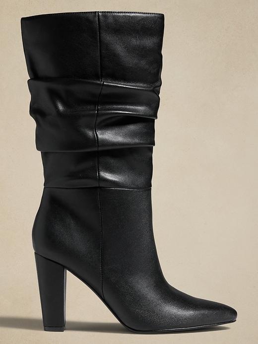 Vegan Leather Slouchy Boot Product Image