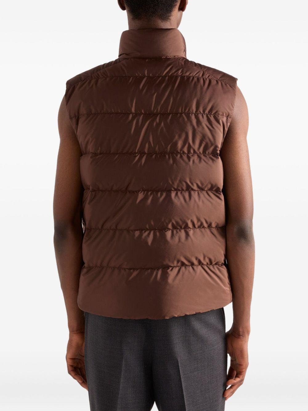 quilted padded vest Product Image