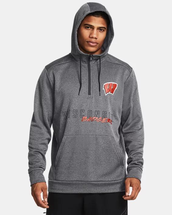 Men's Armour Fleece® Collegiate ½ Zip Hoodie Product Image