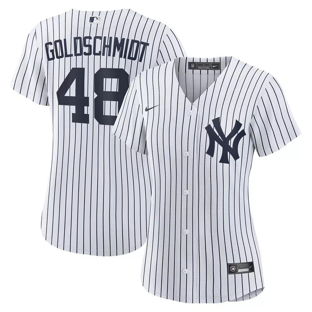 Women's Nike Paul Goldschmidt White New York Yankees Home Replica Jersey,  Product Image
