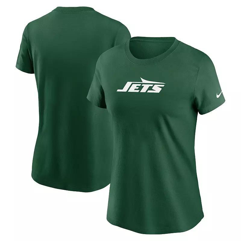 Women's Nike Green New York Jets Primary Logo T-Shirt, Size: XL Product Image