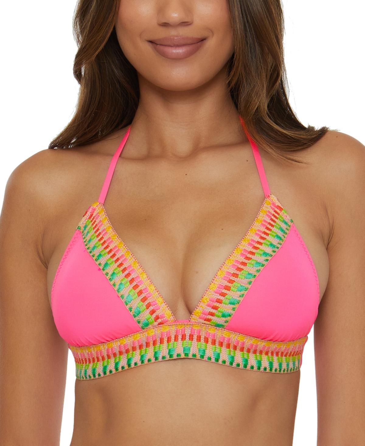 BECCA Fiesta Avery Halter (Mineral) Women's Swimwear Product Image