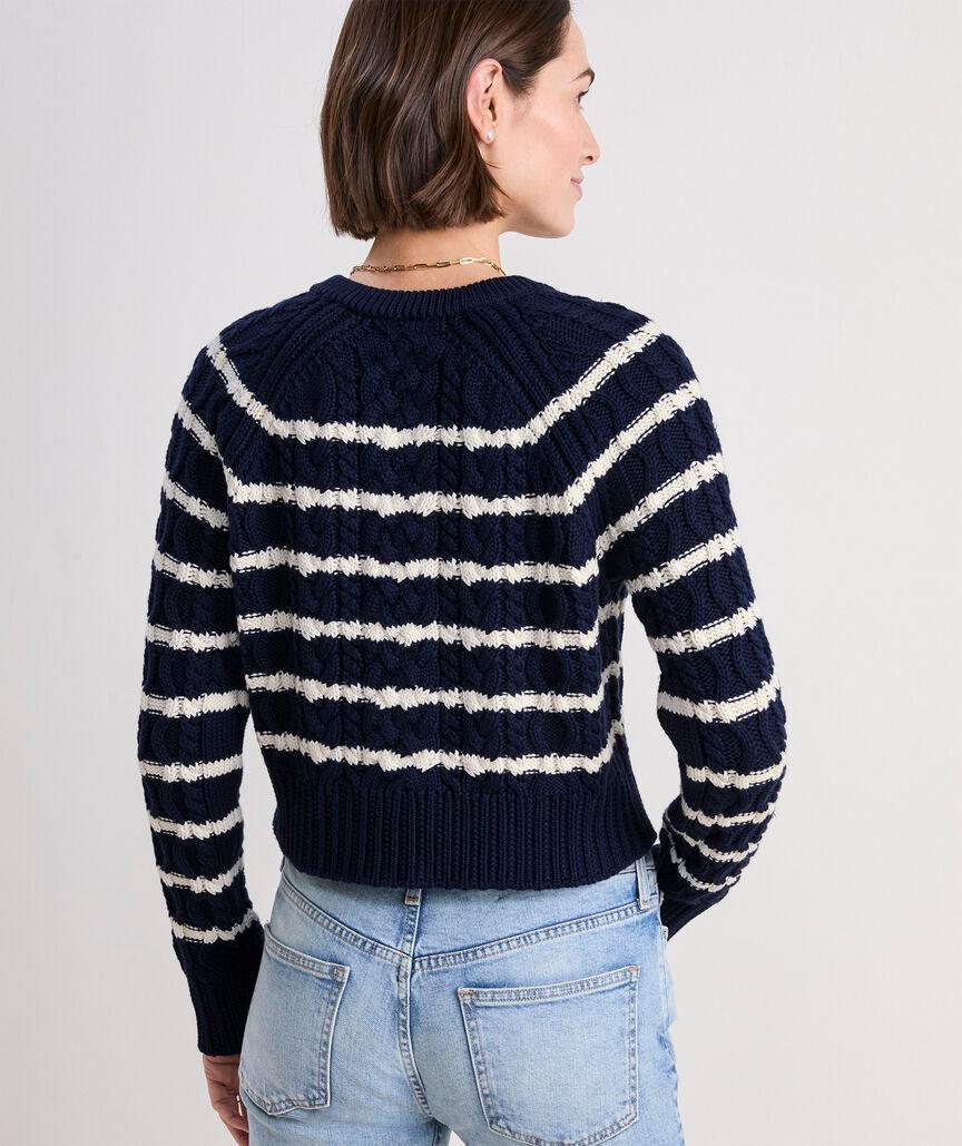 Cotton Cable Cardigan Product Image