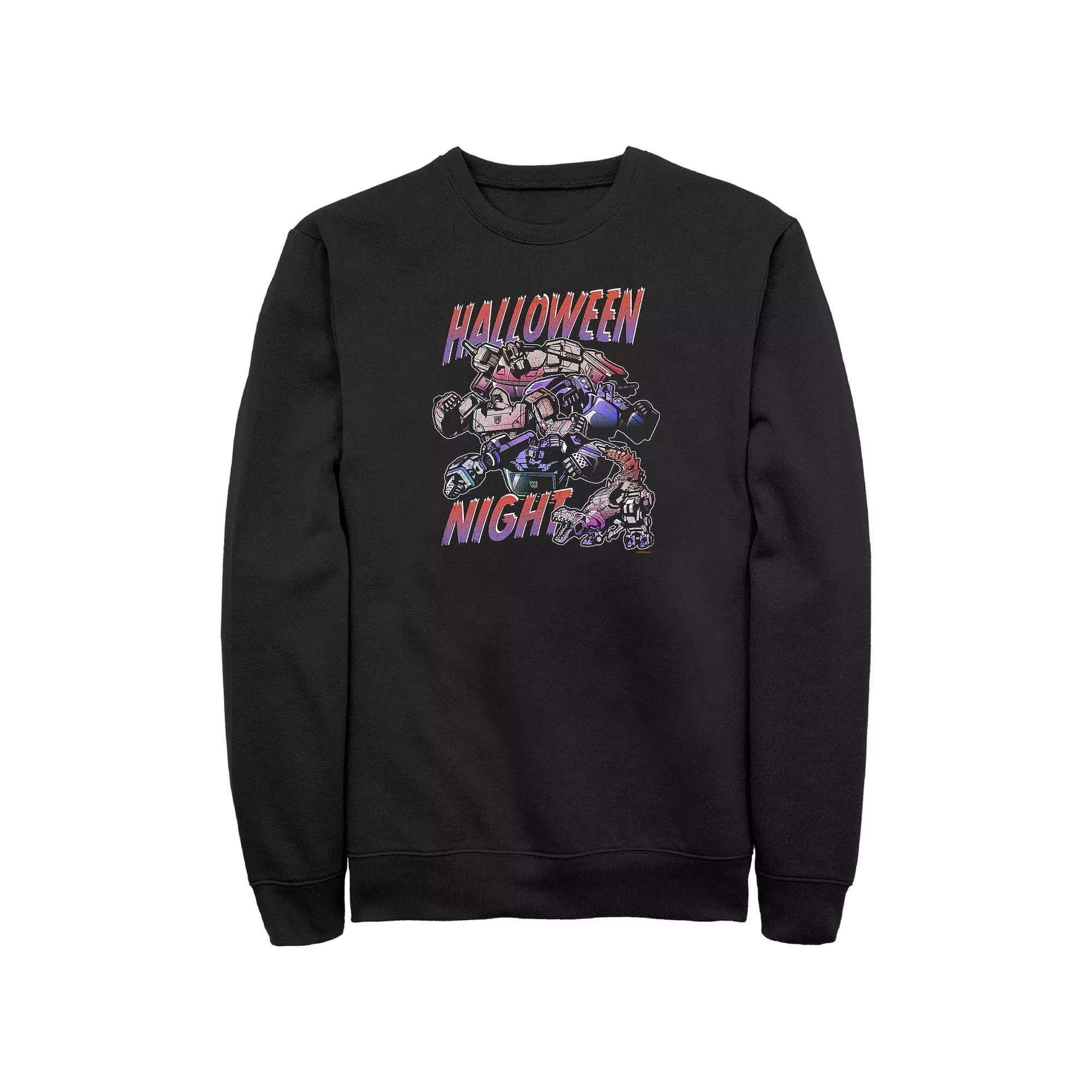 Men's Transformers Evergreen Halloween Night Graphic Fleece,  Product Image