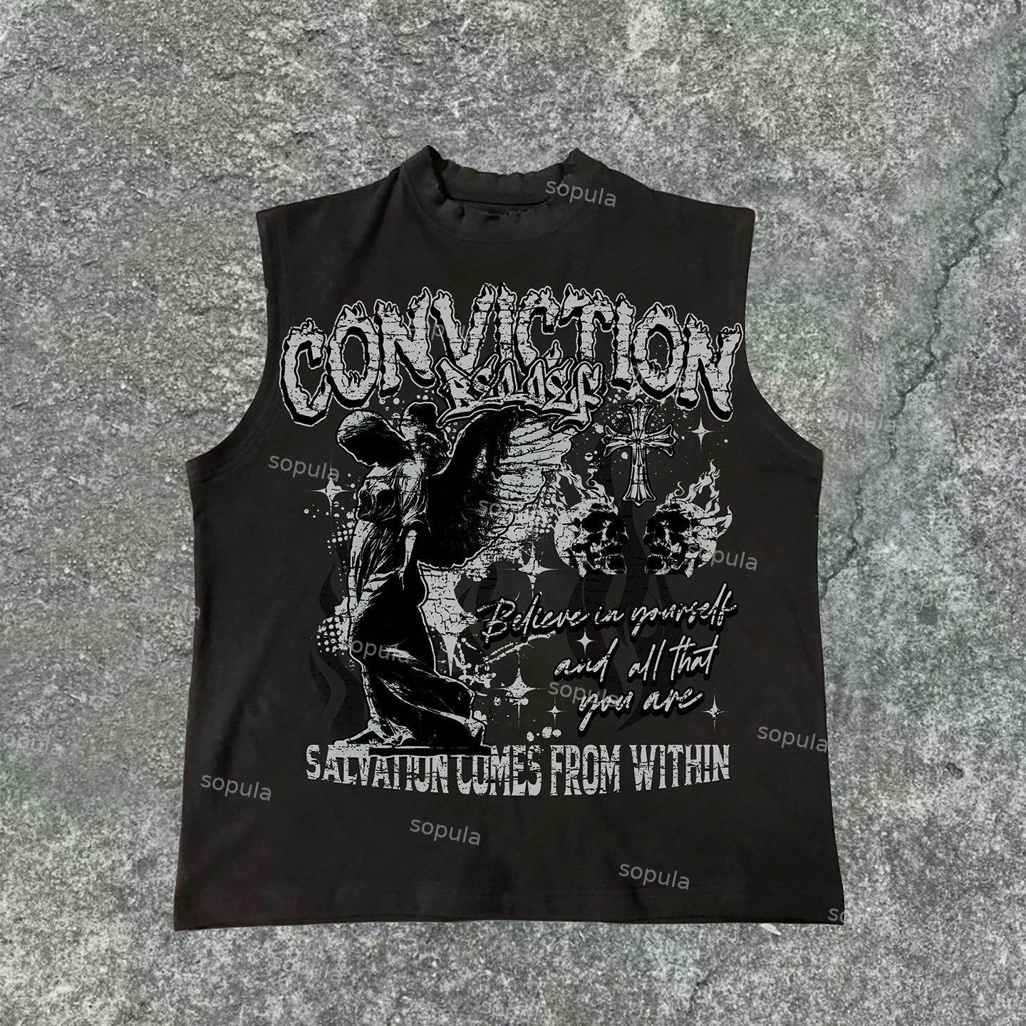 Sopula Conviction Belief Graphic Tank Top Product Image