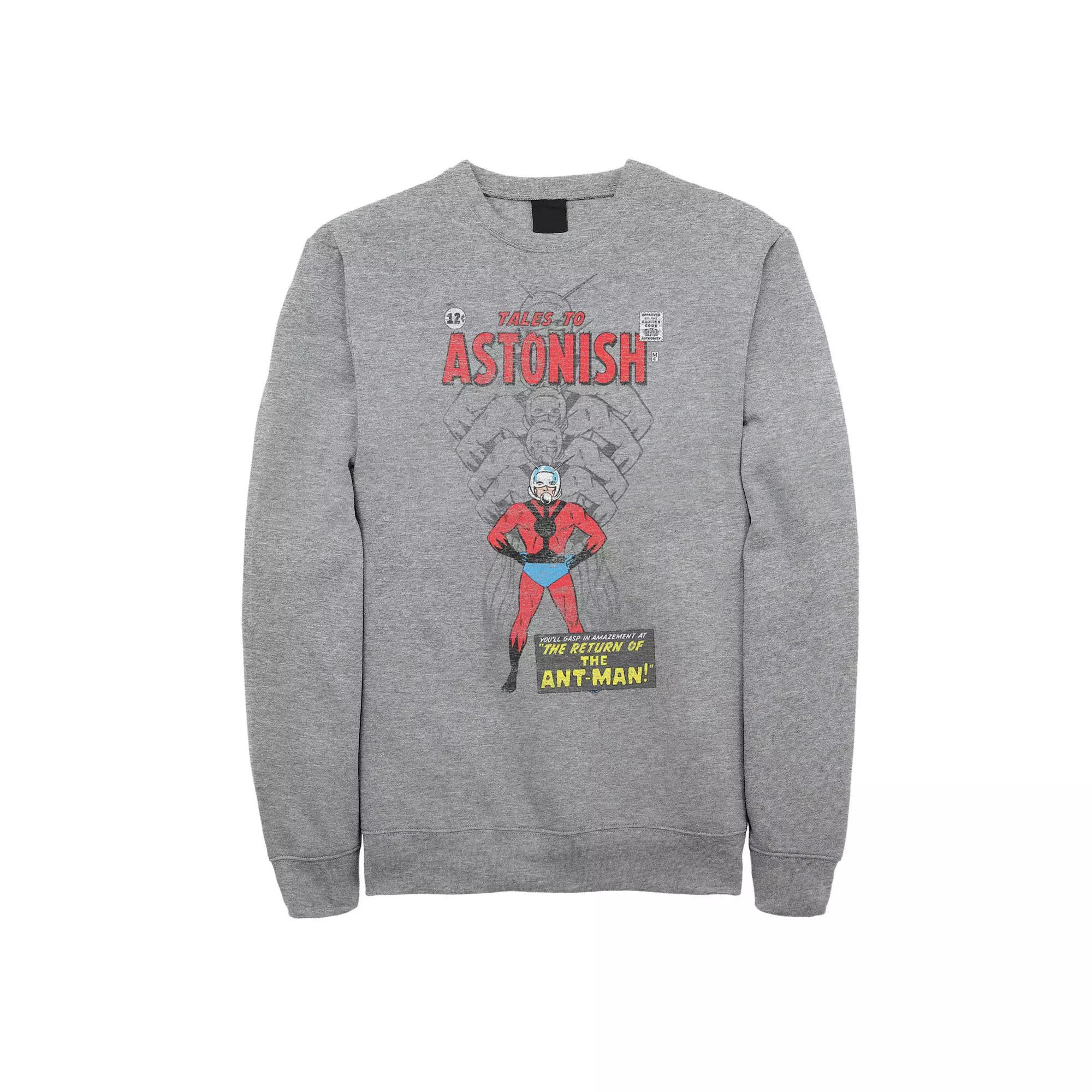 Big & Tall Marvel Tales of the Astonishing Ant-Man Fleece Sweatshirt, Men's,  Product Image