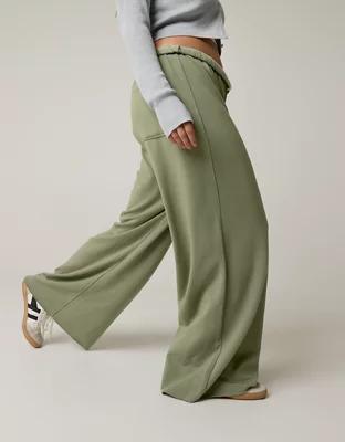 OFFLINE By Aerie OTT Fleece Super Wide Leg Pant Product Image