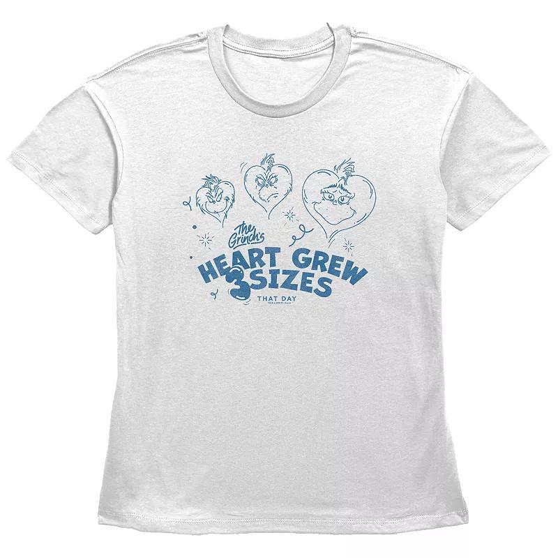 Women's Dr. Seuss Grinch Heart Grew 3  Product Image