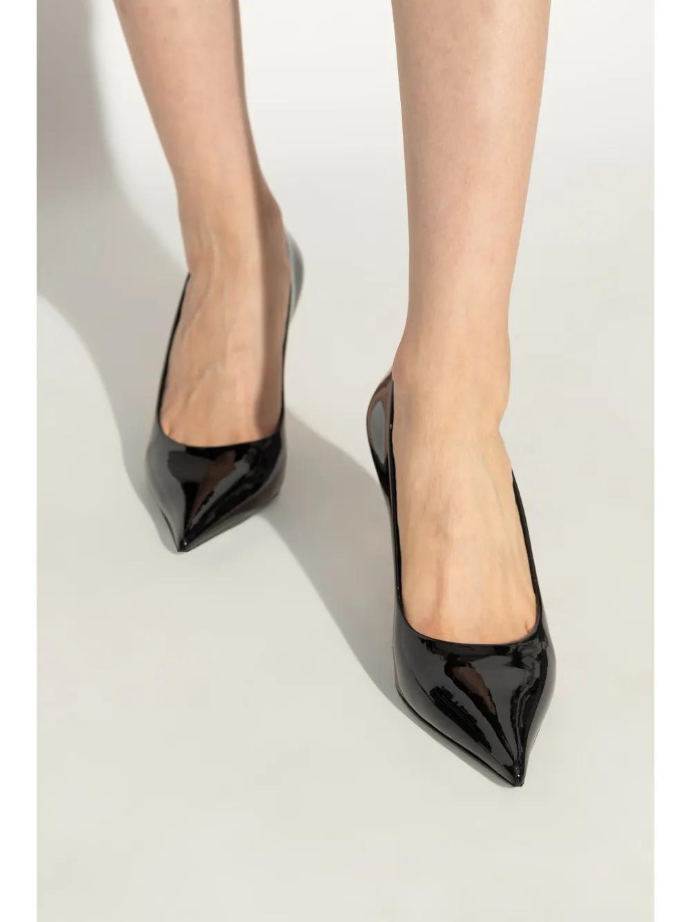 CASADEI Tiffany Leather Pumps In Black Product Image