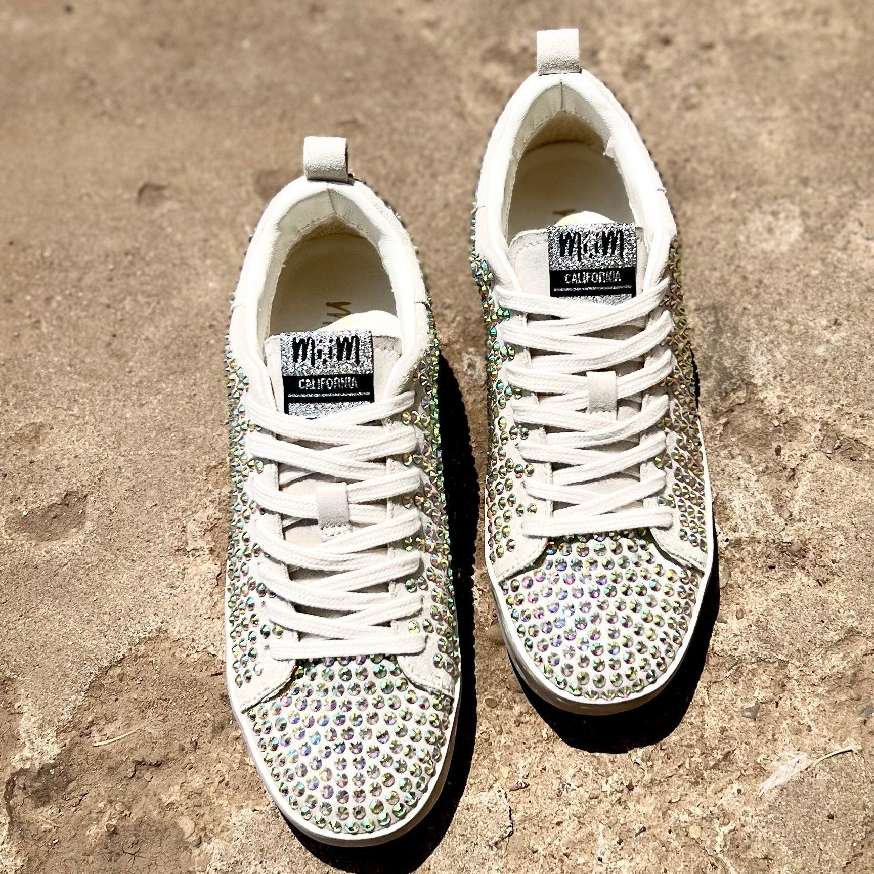 Silver Rhinestone Sparkle Sneakers* Product Image