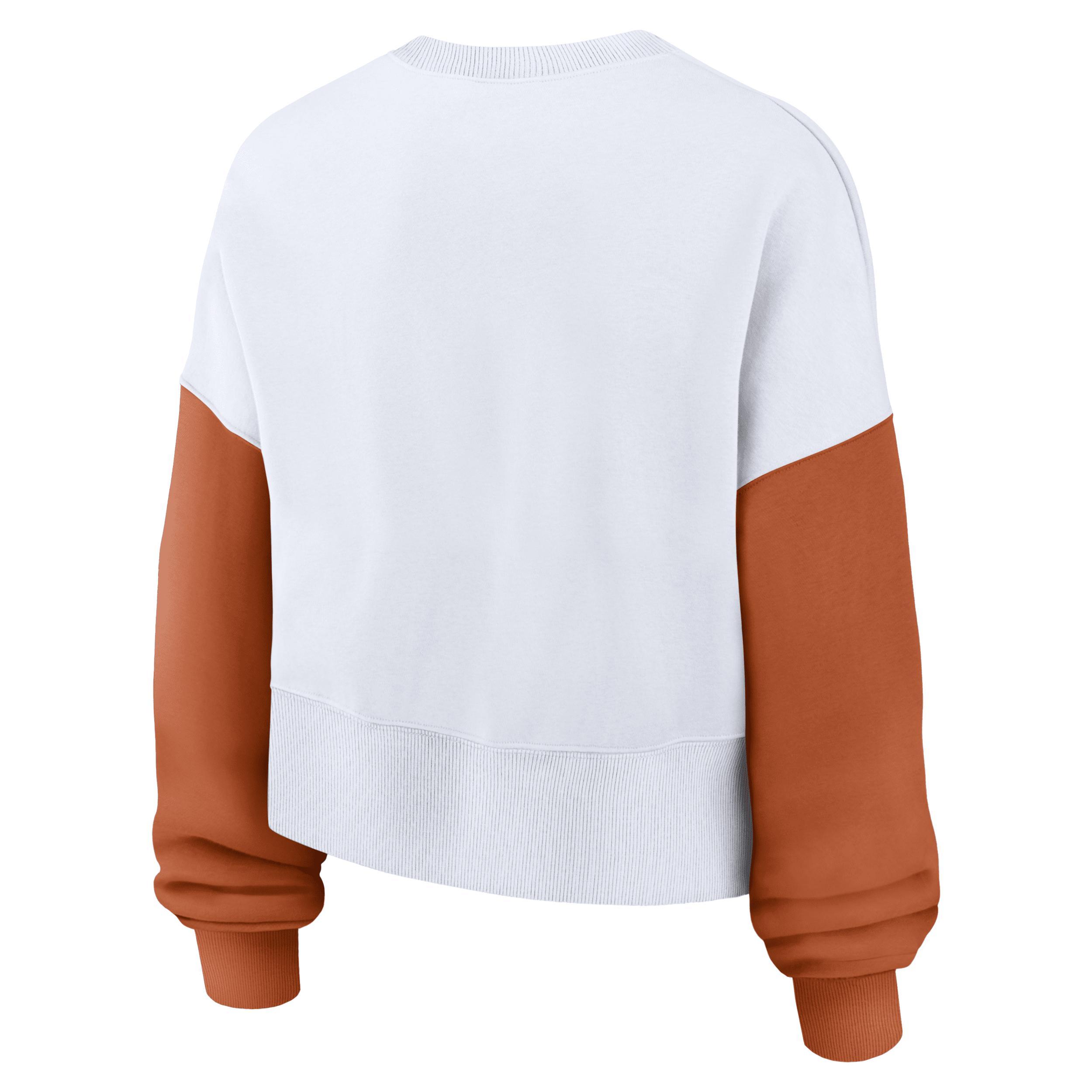 Texas Longhorns Primetime Nike Women's College Pullover Crew Product Image