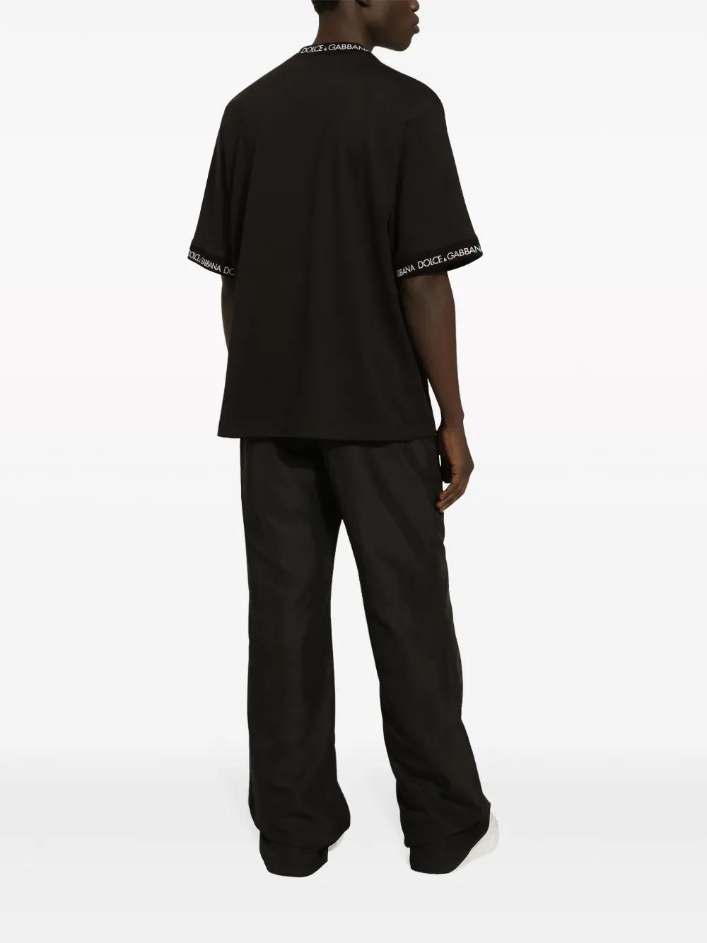 logo-print cotton T-shirt Product Image