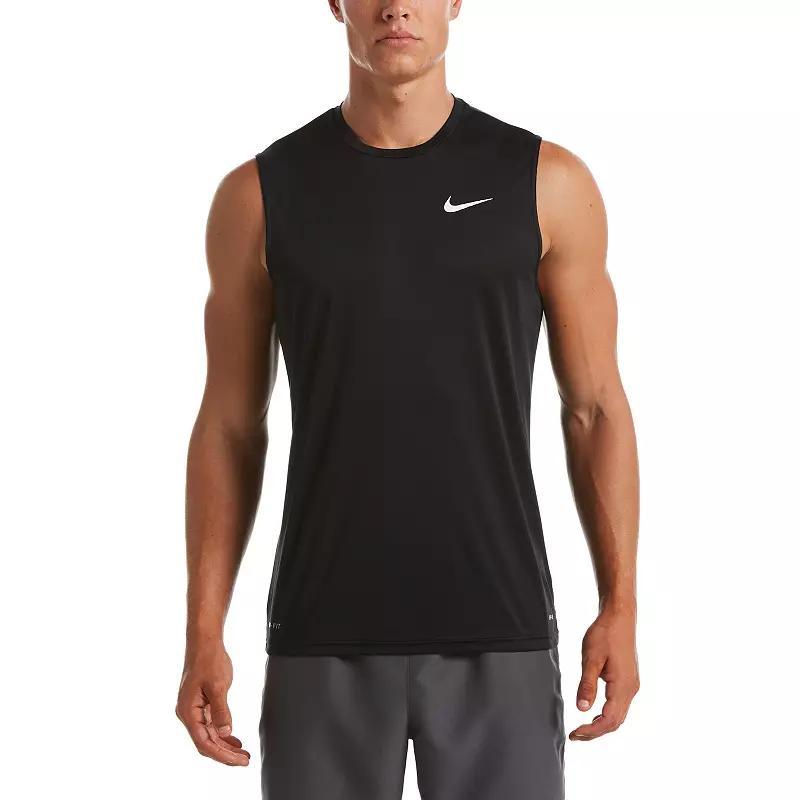 Men's Nike Dri-FIT UPF 40+ Essential Sleeveless Hydroguard Swim Tee, Size: XXL, University Blue Product Image