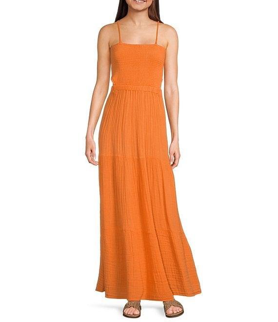 Rip Curl Premium Surf Strapless Open Cut Out Back Maxi Dress Product Image