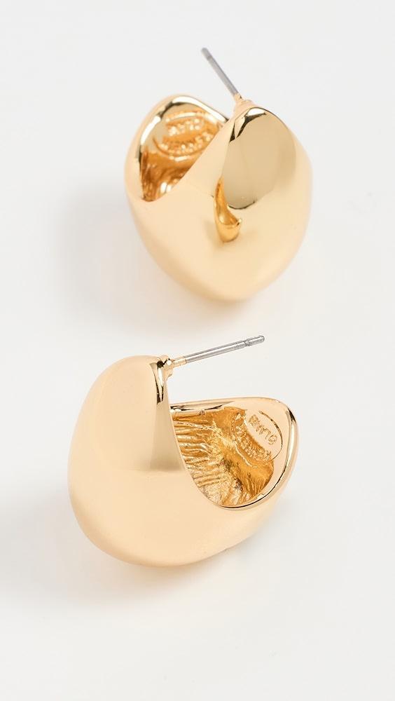 Kenneth Jay Lane Polished Dome Earrings | Shopbop Product Image