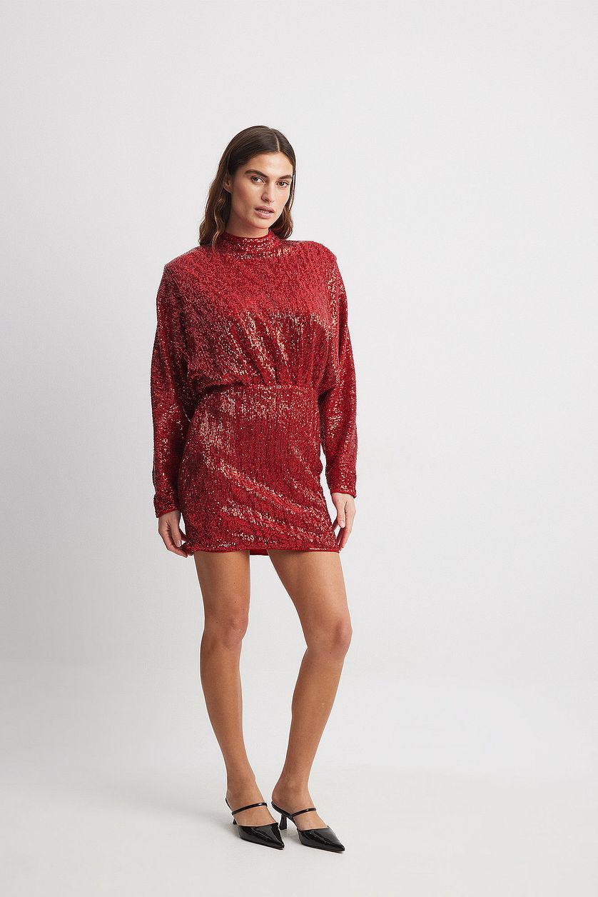 Sequins Mini Dress Product Image