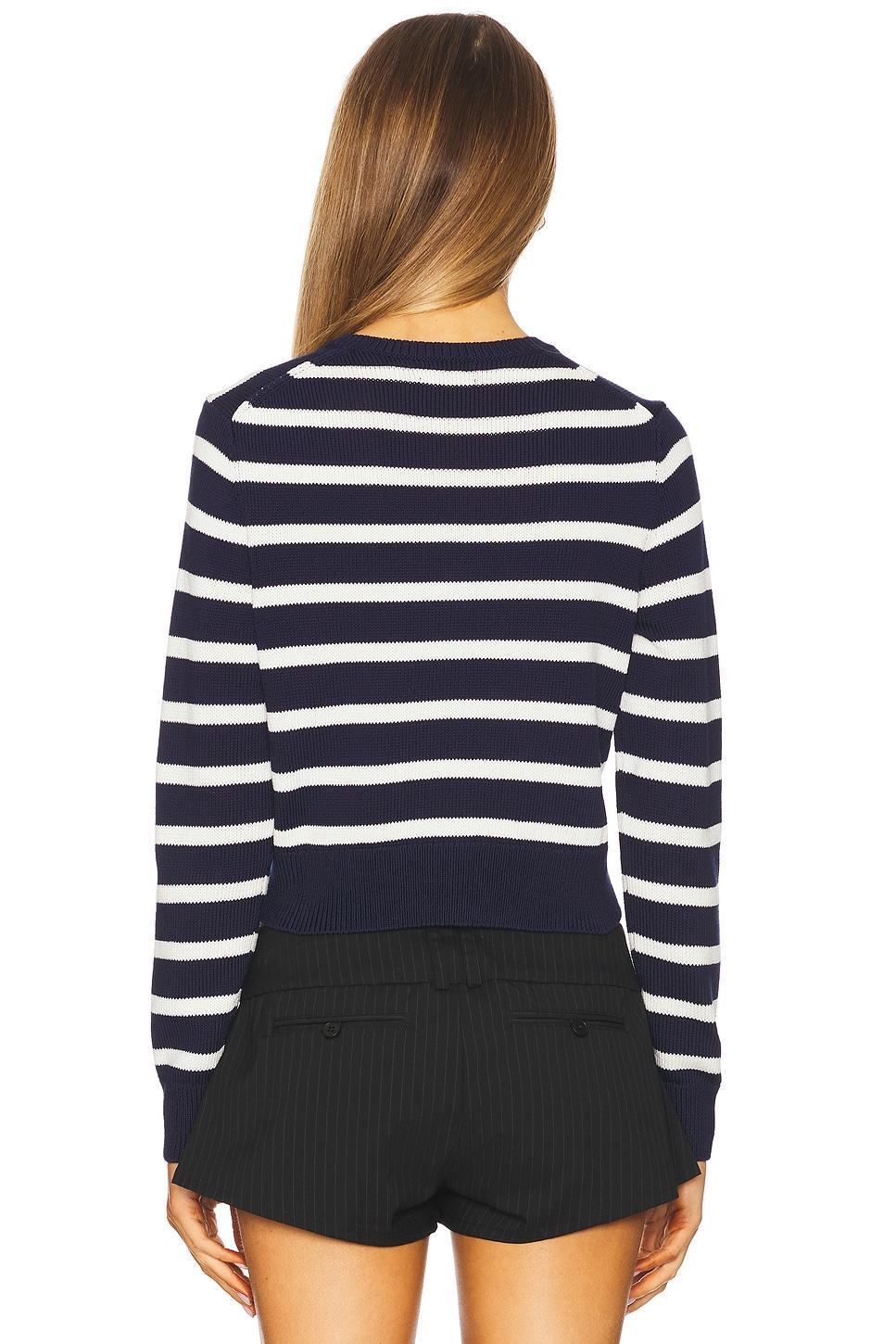 Striped Cotton Crewneck Cardigan Polo Ralph Lauren Product Image