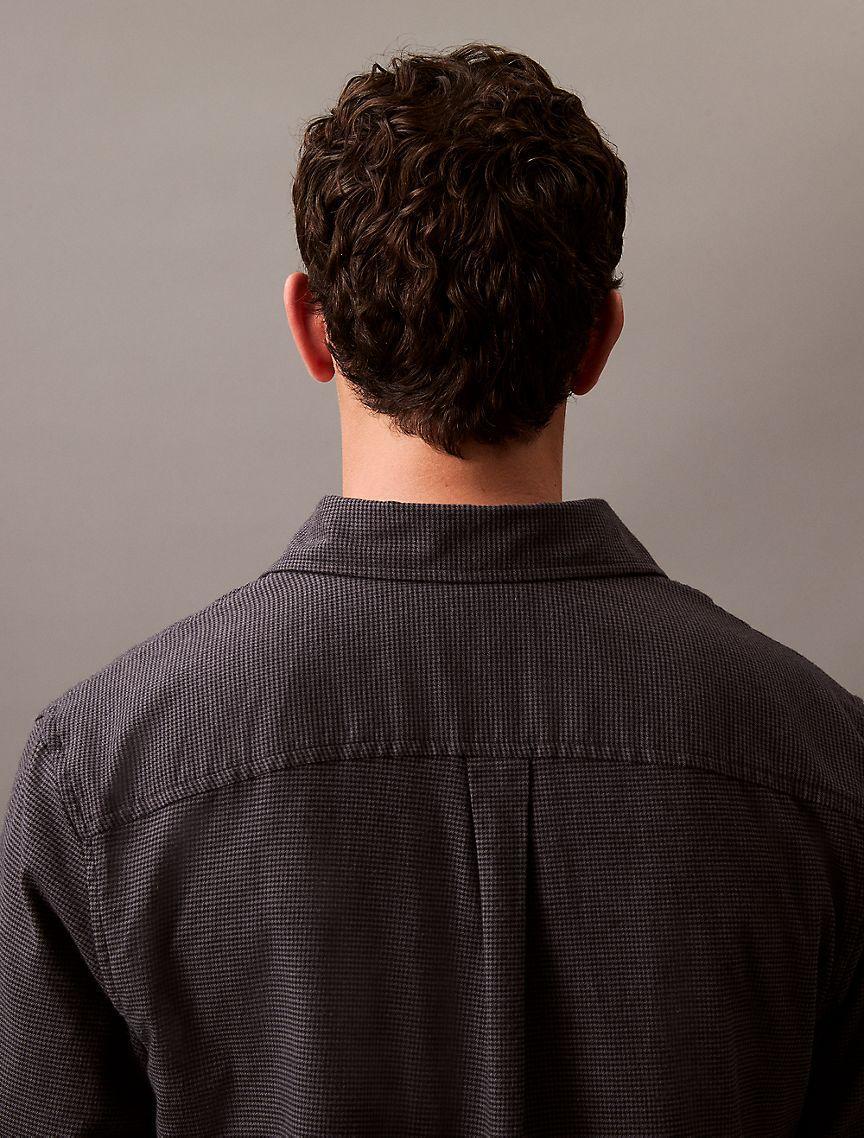 Houndstooth Flannel Classic Button-Down Shirt Product Image
