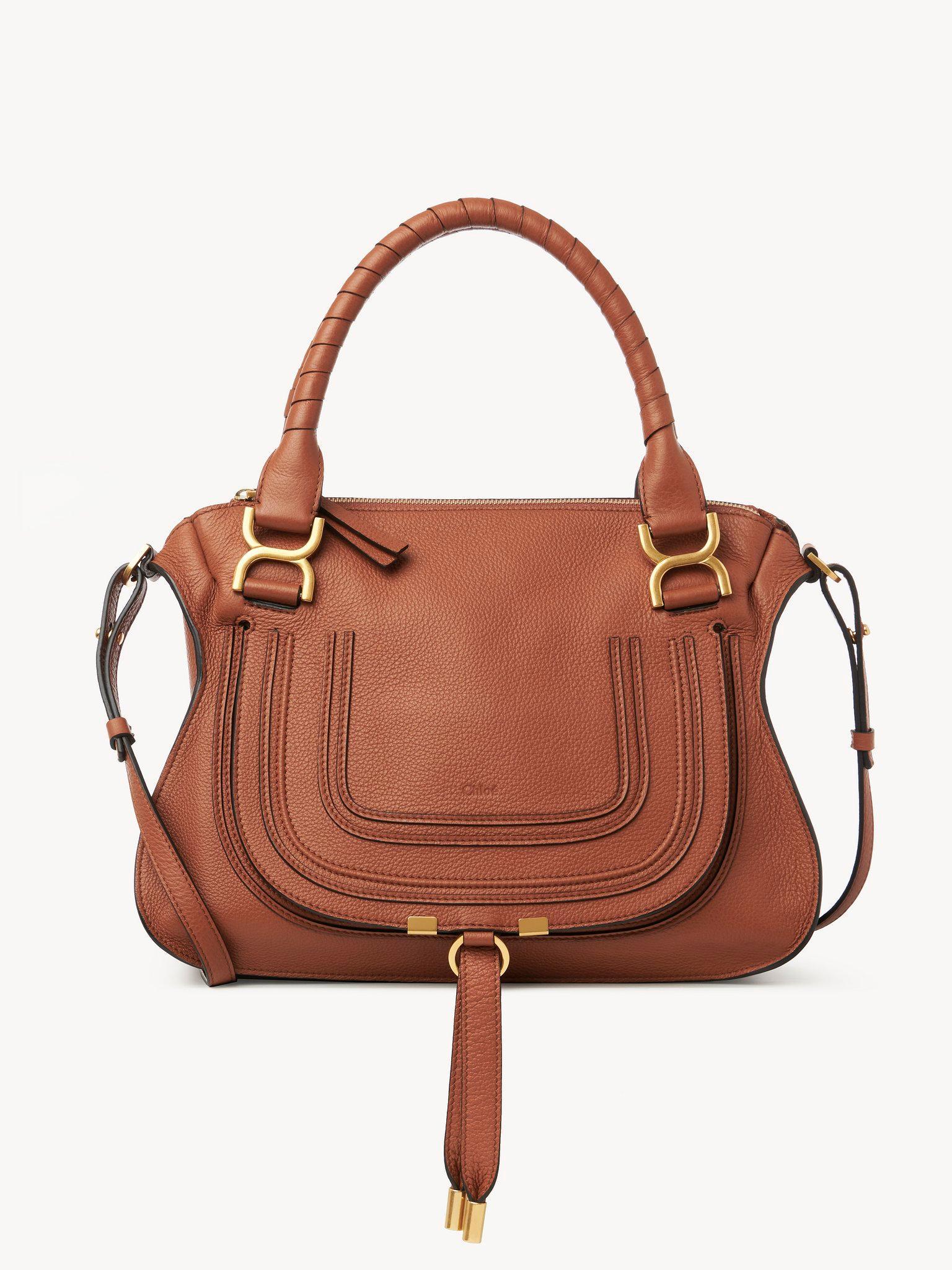 Marcie bag in grained leather Product Image