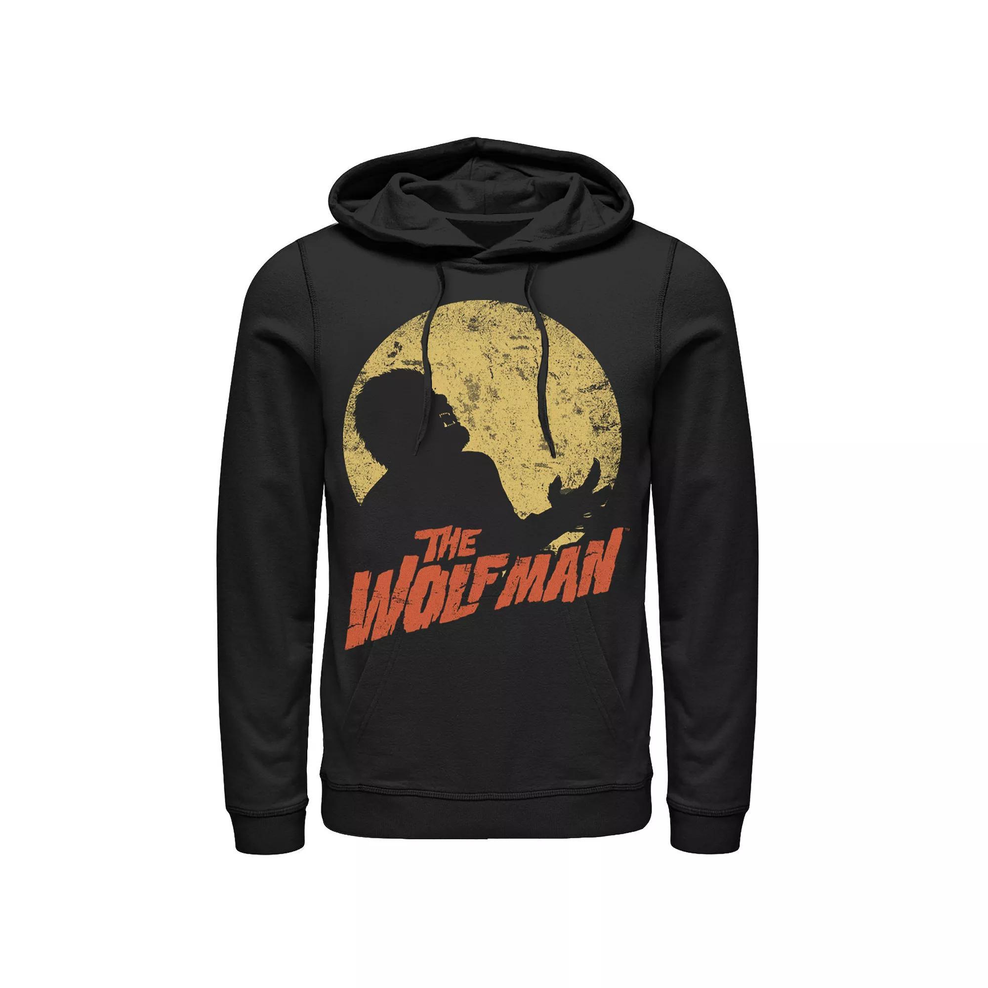 Men's Universal Monsters The Wolfman Moonlit Silhouette Hoodie,  Product Image