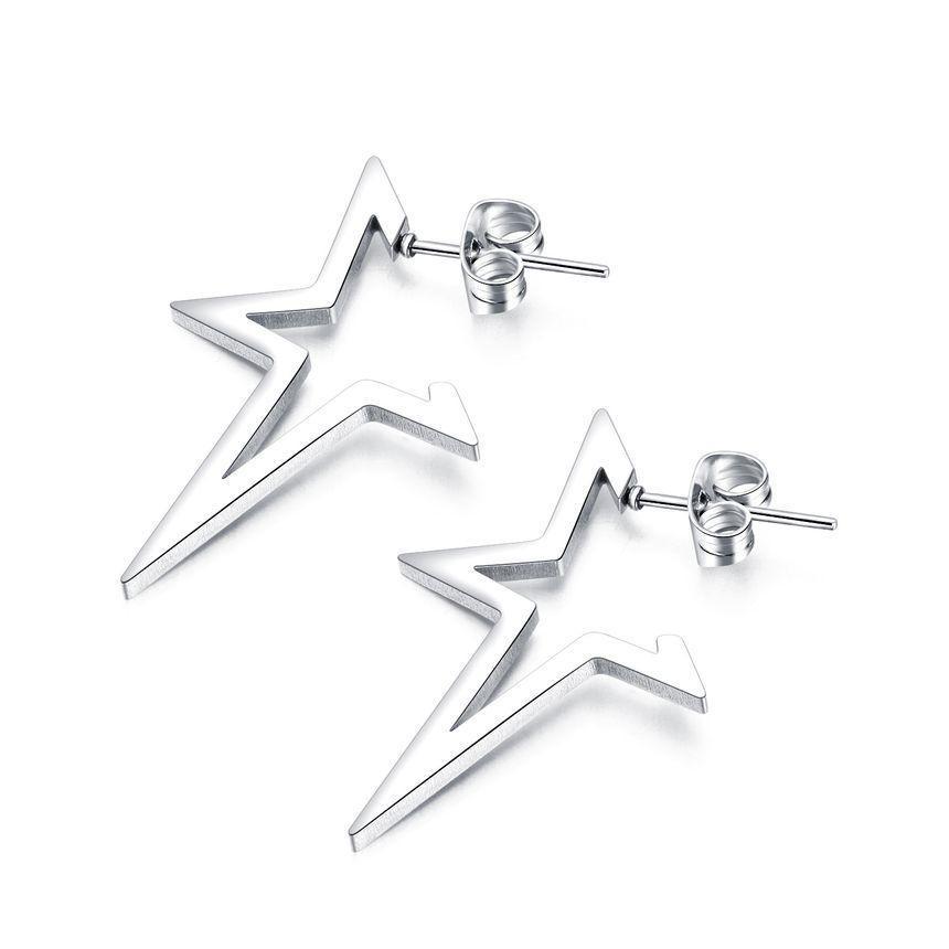 Stainless Steel Star Earring Product Image