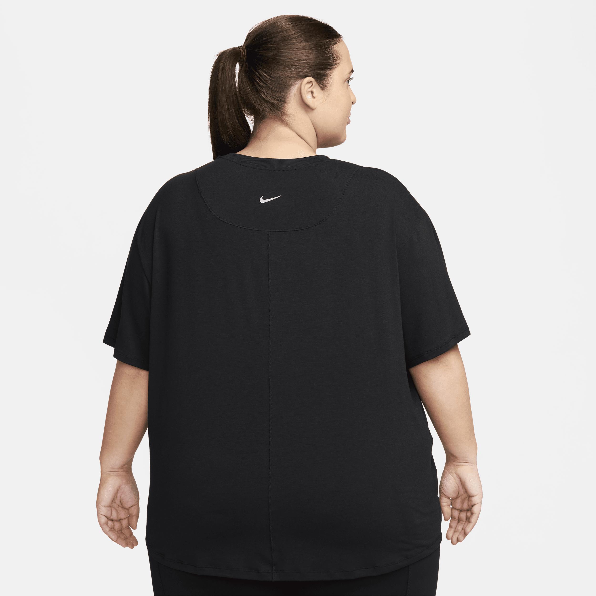 Nike Women's One Relaxed Dri-FIT Short-Sleeve Top (Plus Size) Product Image