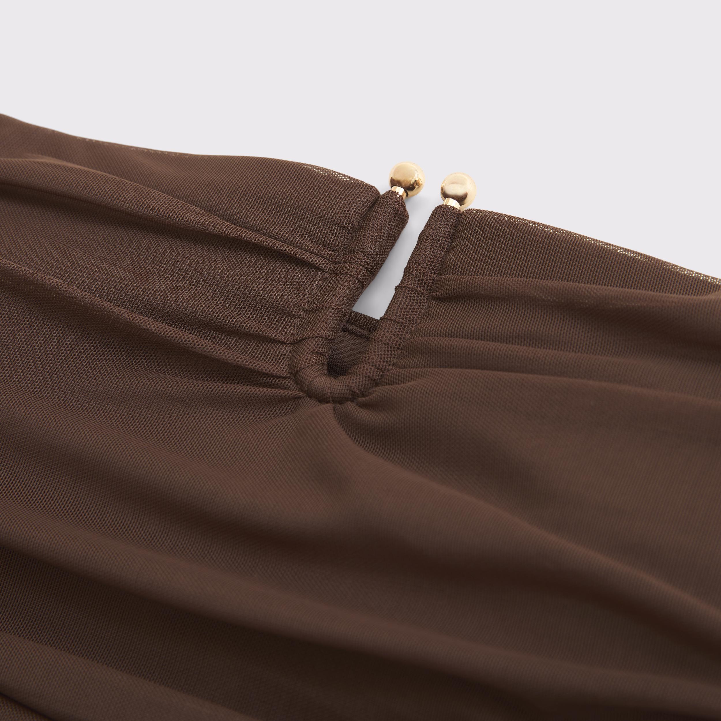 Bra-Free Mesh Hardware Tube Top Product Image