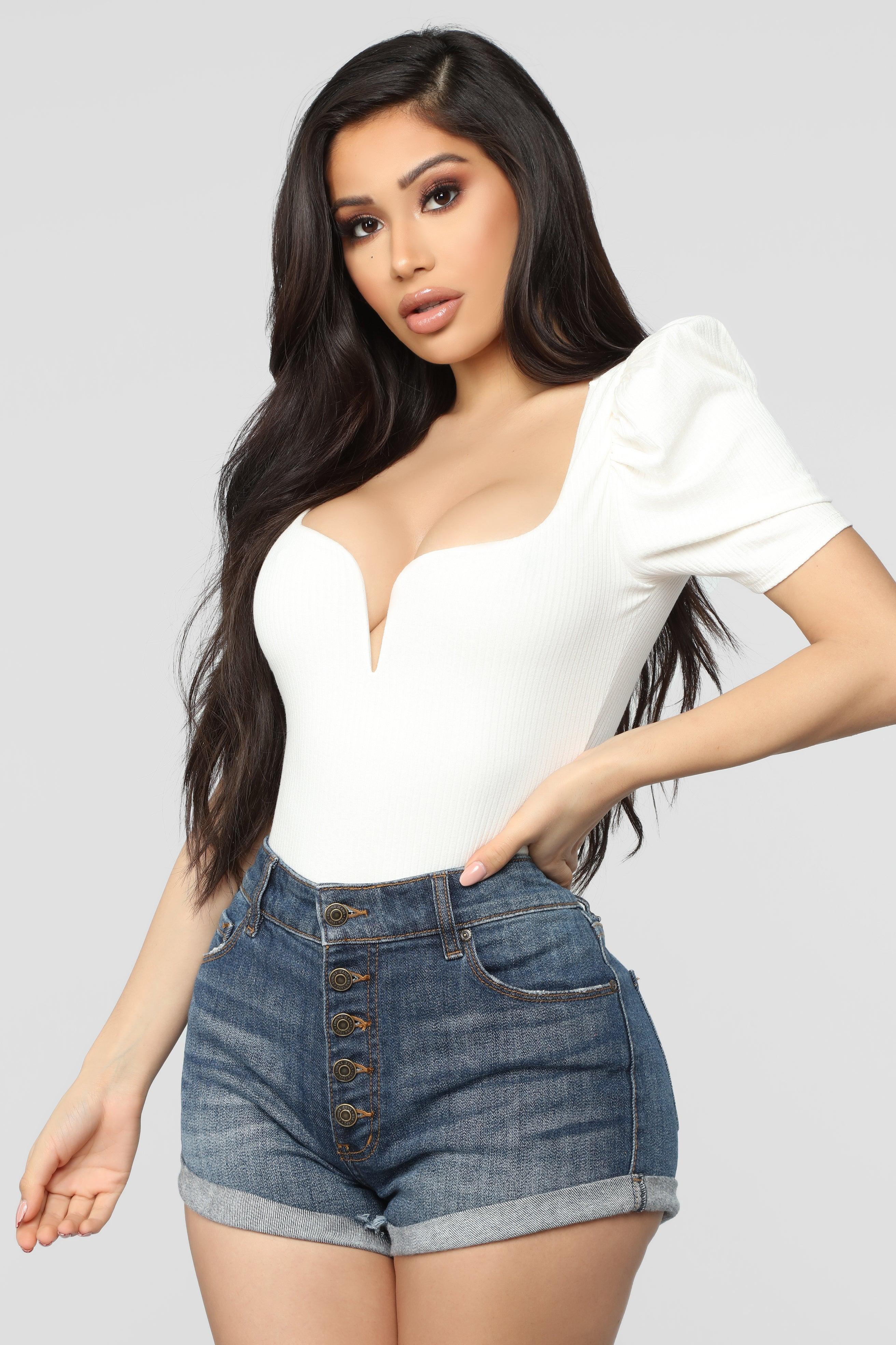 I'm Good Bodysuit - White Product Image