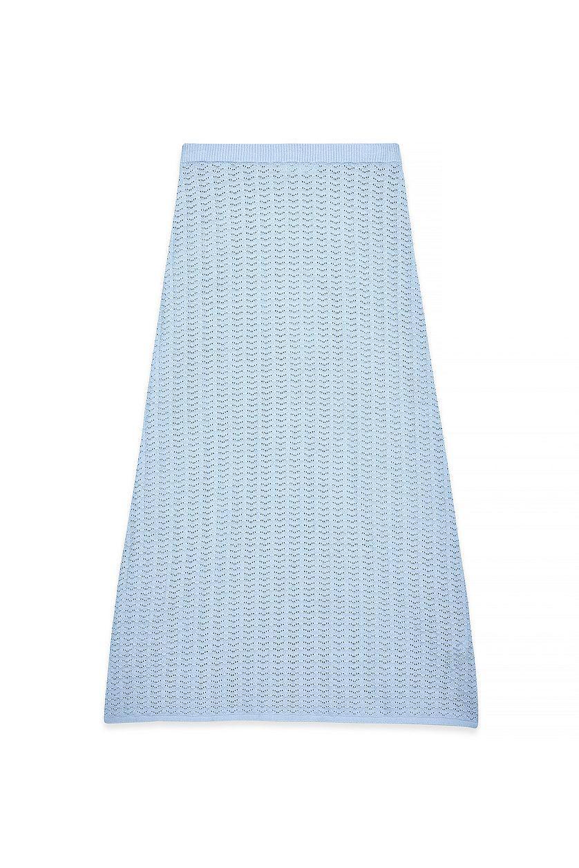 Knitted Crochet Midi Skirt Product Image