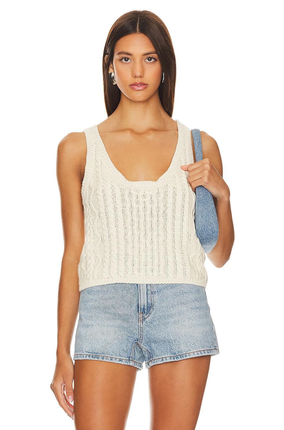 High Tide Cable Tank Free People Product Image