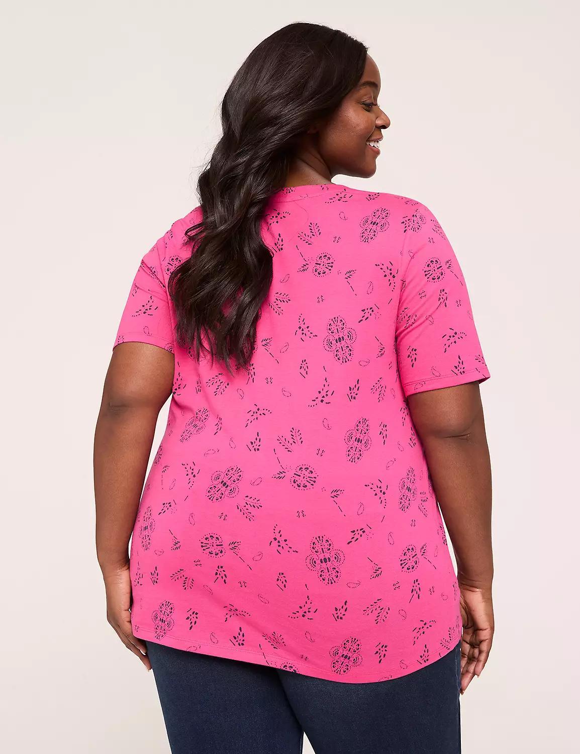 Perfect Sleeve V-Neck Tee Product Image