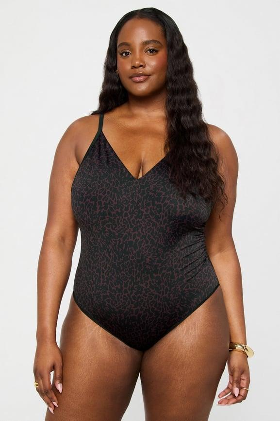 Cross Back One-Piece Swimsuit Product Image