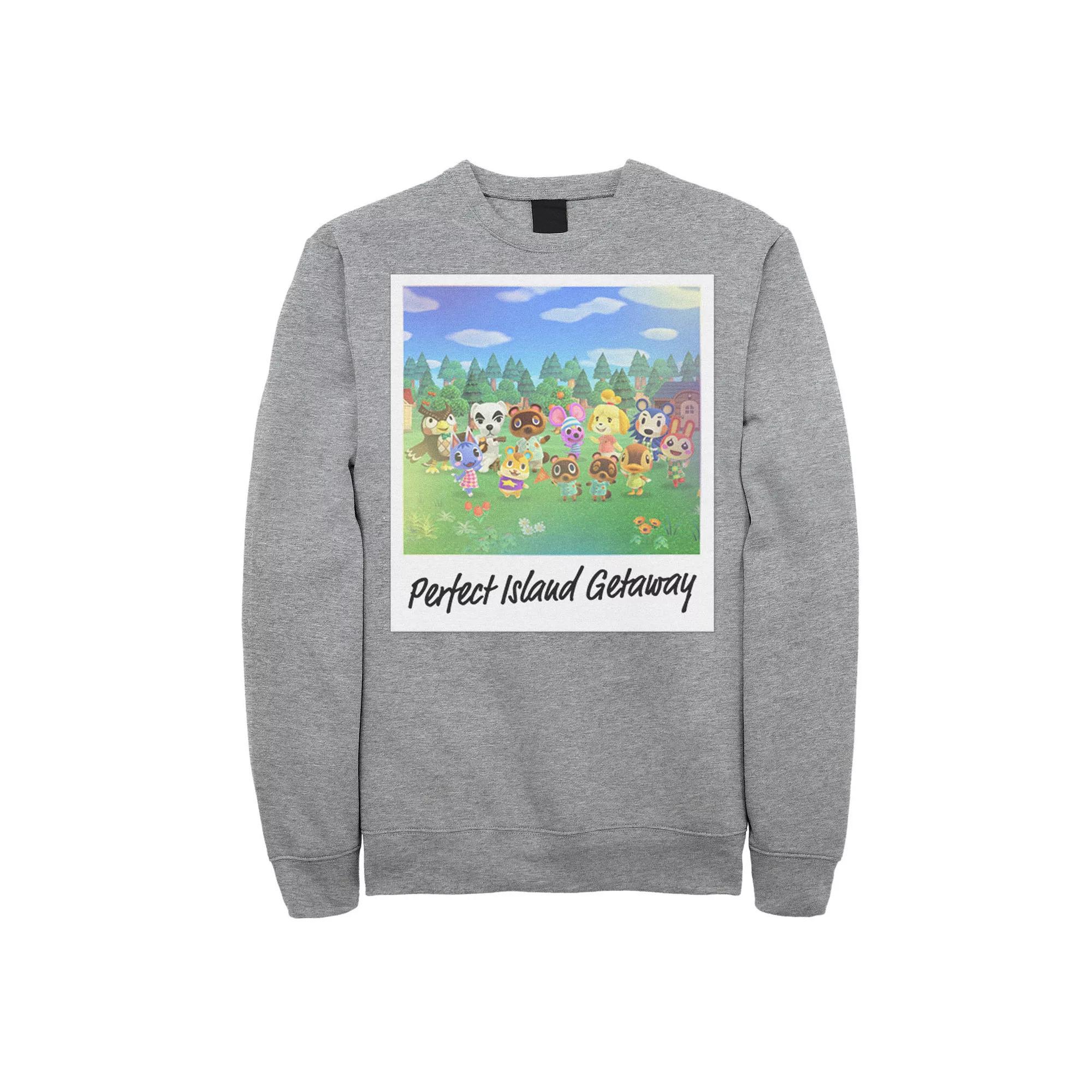 Men's Animal Crossing: New Horizons Perfect Island Getaway Sweatshirt,  Product Image