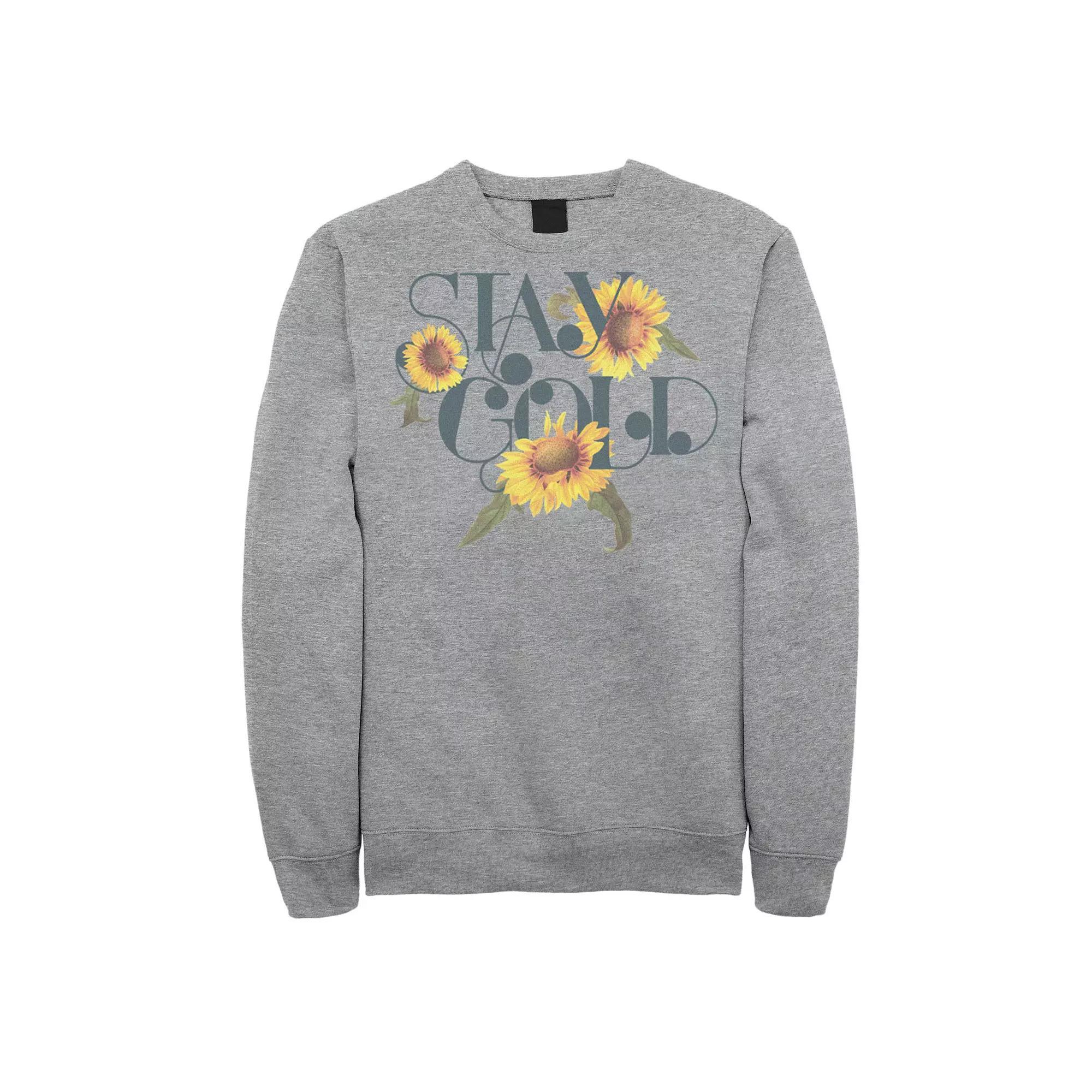 Men's Fifth Sun Stay Gold Floral Sweatshirt,  Product Image