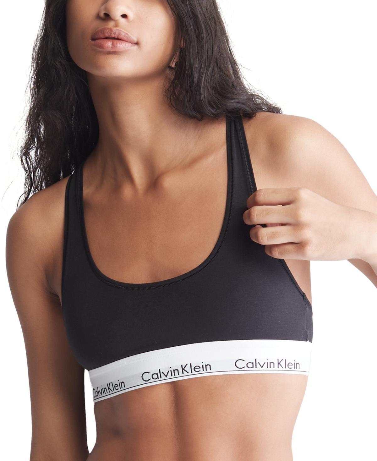 Calvin Klein Modern Cotton Unlined Bralette F3785, Womens Product Image