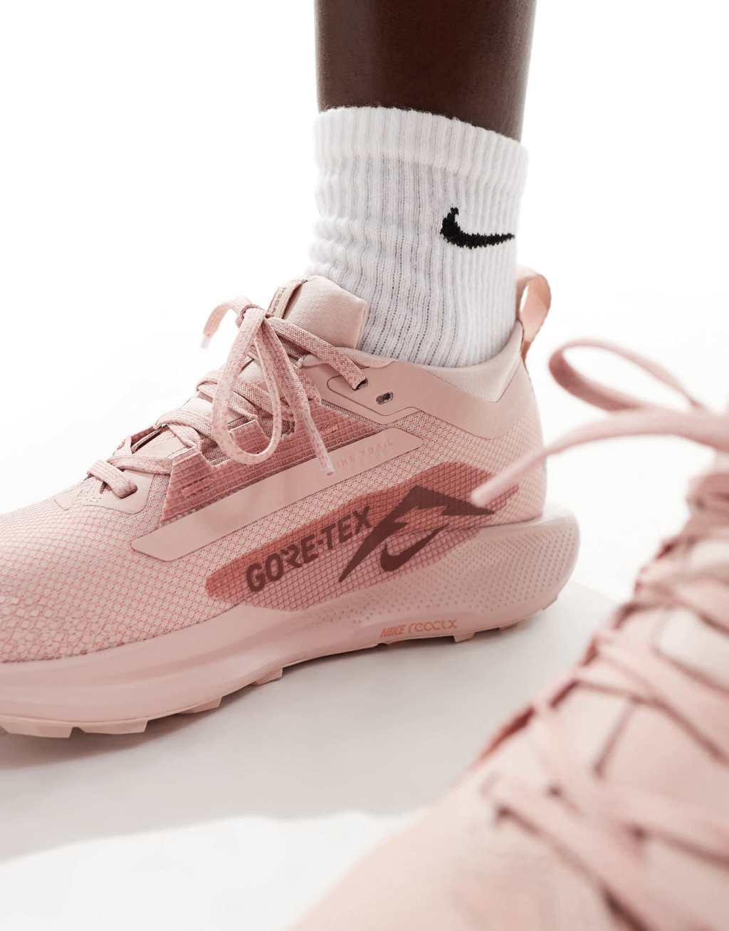 Nike Running Pegasus Trail 5 GORE-TEX sneakers in pink Product Image