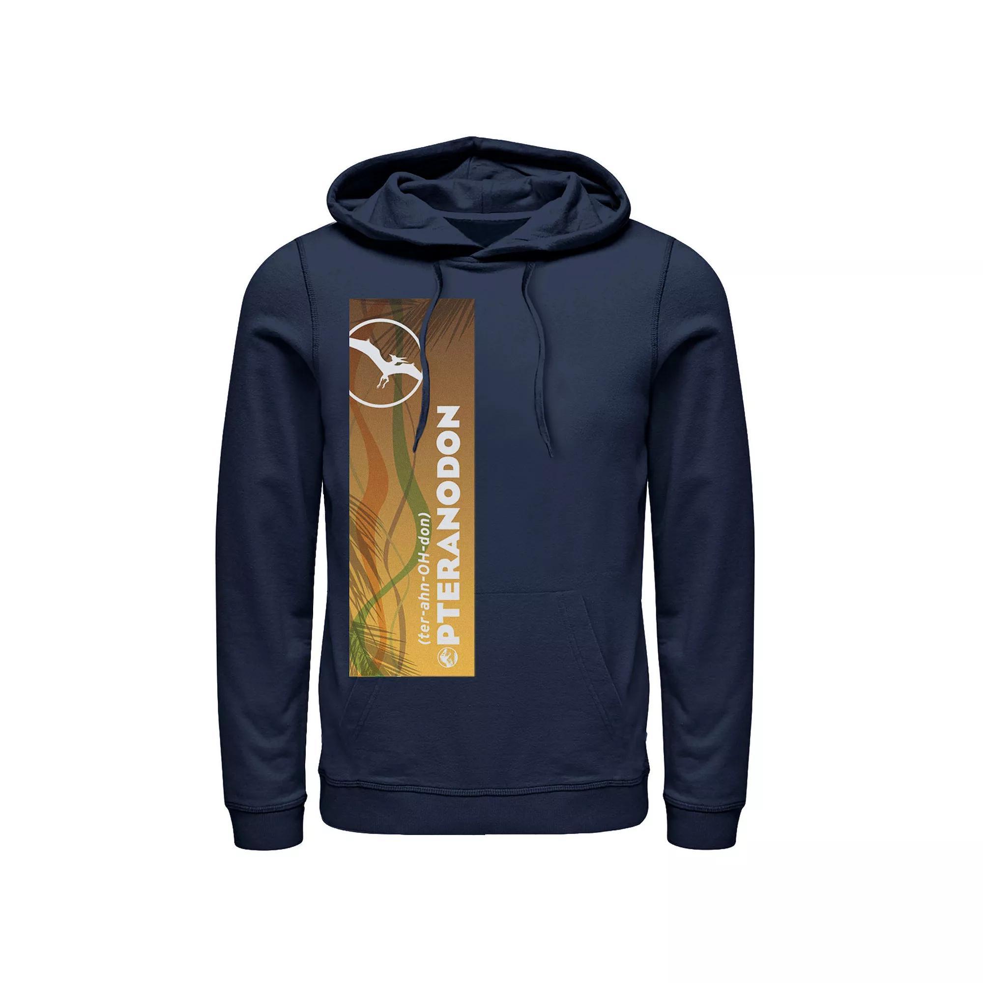 Men's Jurassic World Pteranodon Right Panel Hoodie,  Product Image