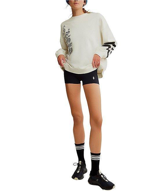 FP Movement All Star Pullover Logo Crew Neck Long Sleeve Pullover Product Image