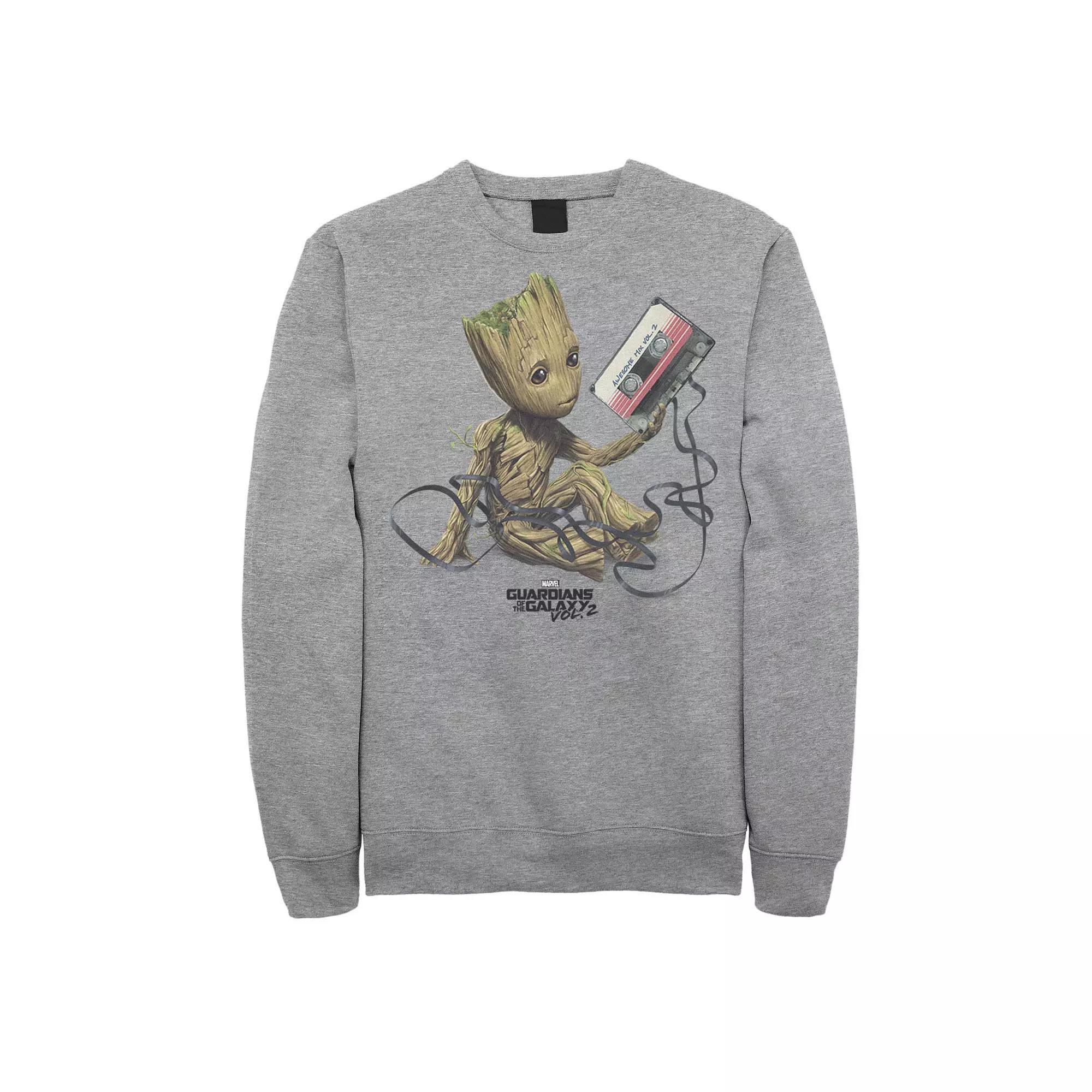 Disney's Lilo & Stitch Men's This Is Scrump Portrait Sweatshirt, Size: Large, Athletic Grey Product Image