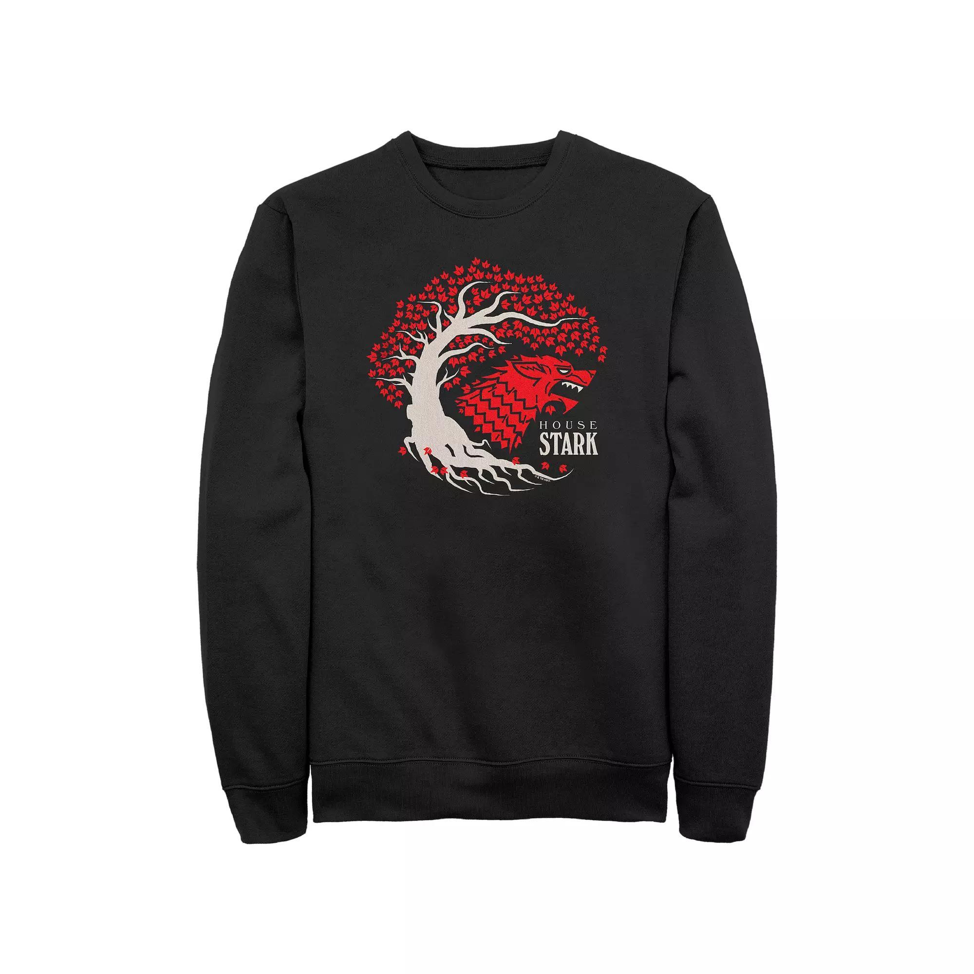 Men's Game Of Thrones House Stark Autumn Tree Graphic Fleece,  Product Image
