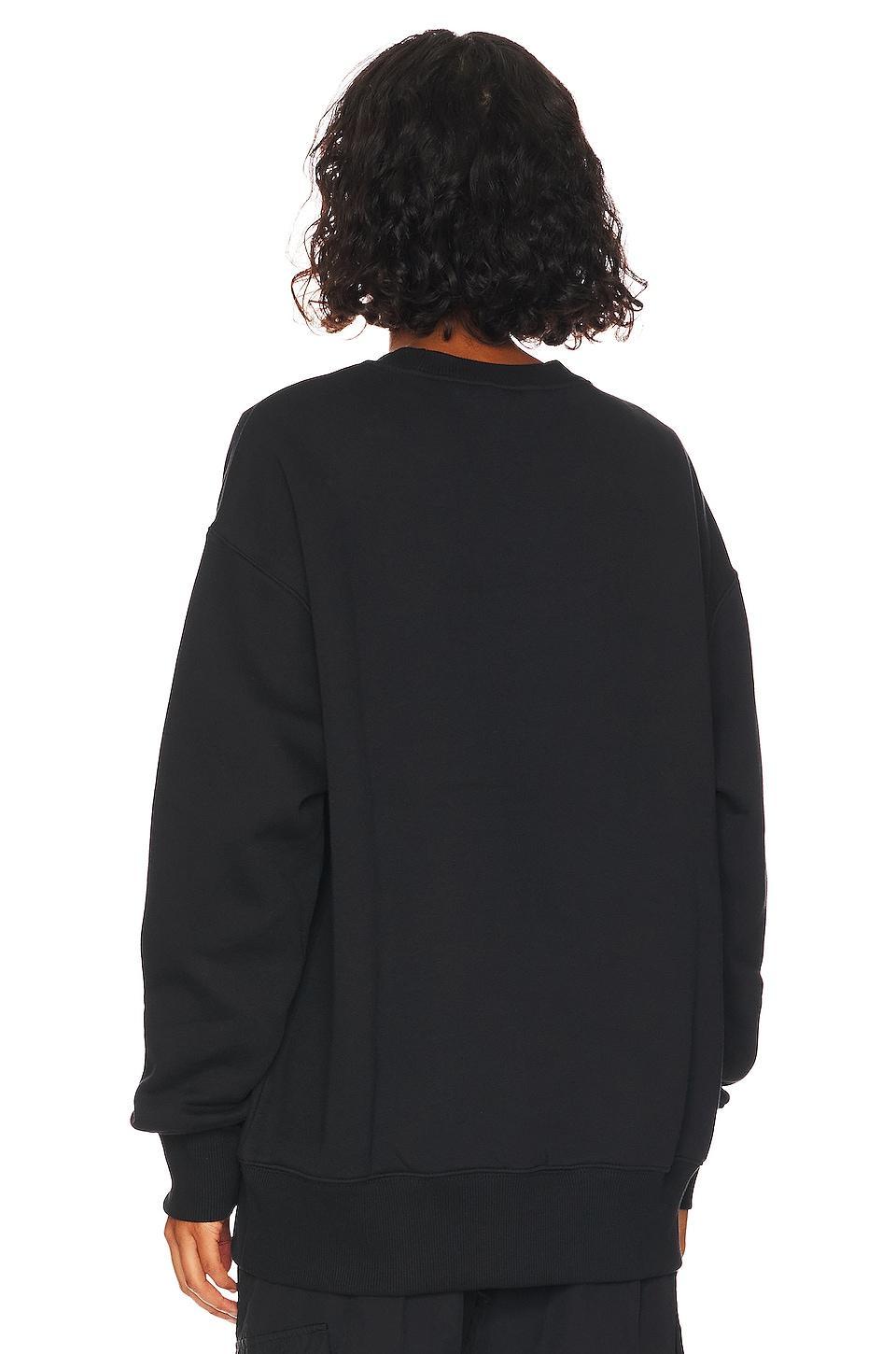 Nike Phoenix Fleece oversized sweatshirt in black  Product Image