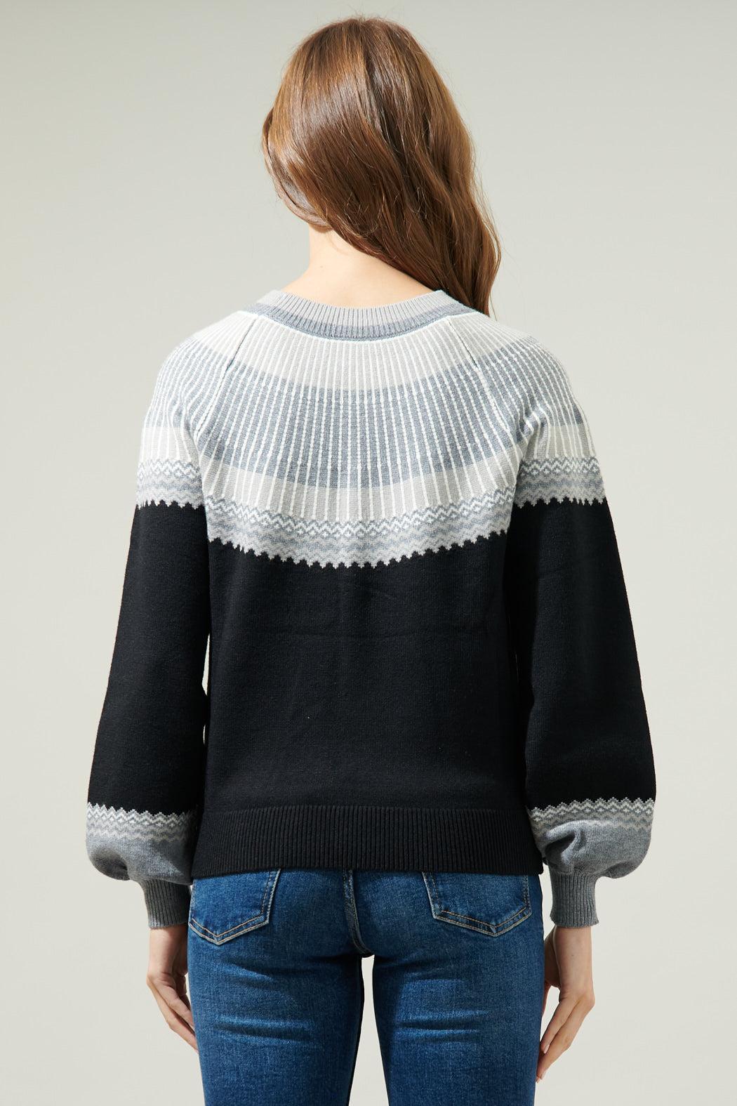 Lacey Fair-Isle Sweater Product Image