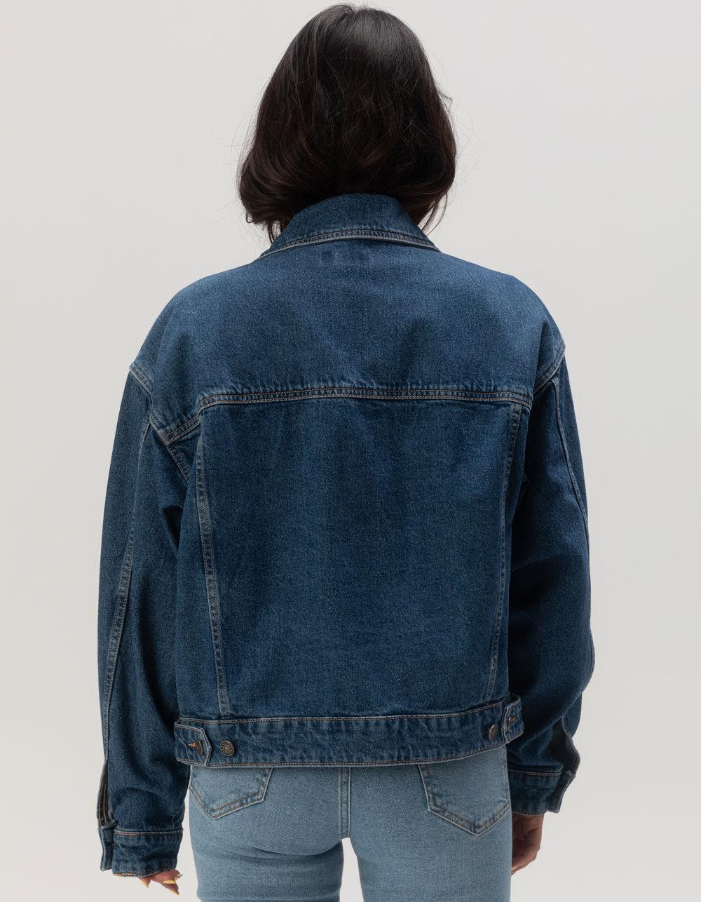 GUESS JEANS Womens Oversize Denim Jacket Product Image