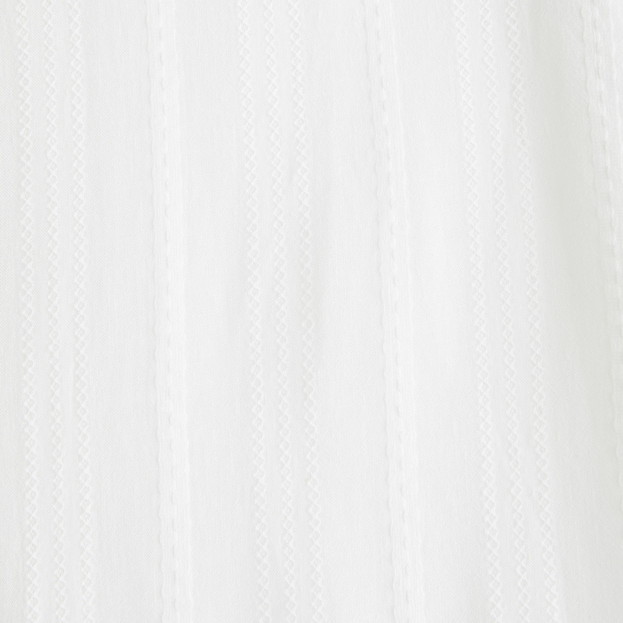 Camp Collar Cropped Button-Up Shirt Product Image