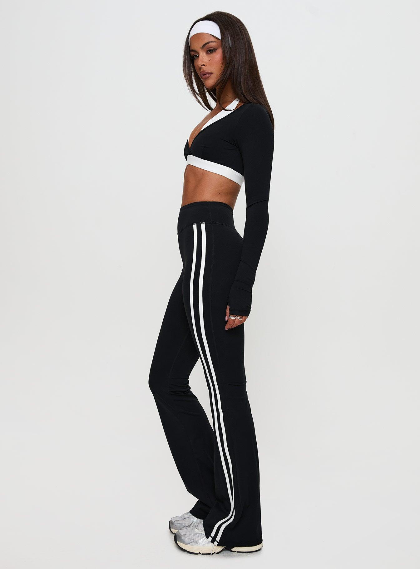 Fast Track Active Flare Pants Black Product Image
